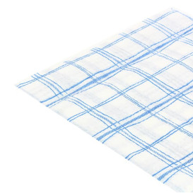 Papieren servet blauw Vierkant 1-laags 33x33 (3.840 stuks)